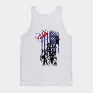 4th July Independece Day Tank Top